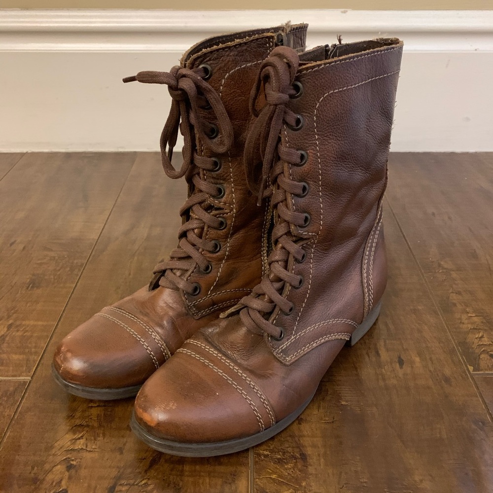 Steve Madden Troopa Combat Boots